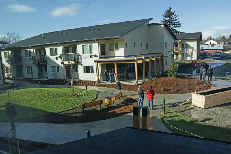 COURTESY GUARDIAN REAL ESTATE SERVICES - The new NAYA Generations affordable housing project in Lents, where foster children live with their grandparents.